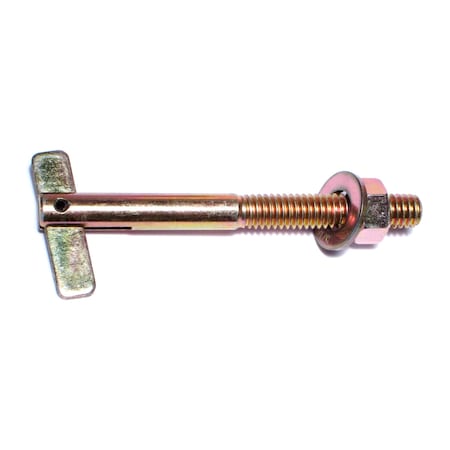 Midwest Fastener Screw Anchor, 3-1/4" L, Steel, 25 PK 50393
